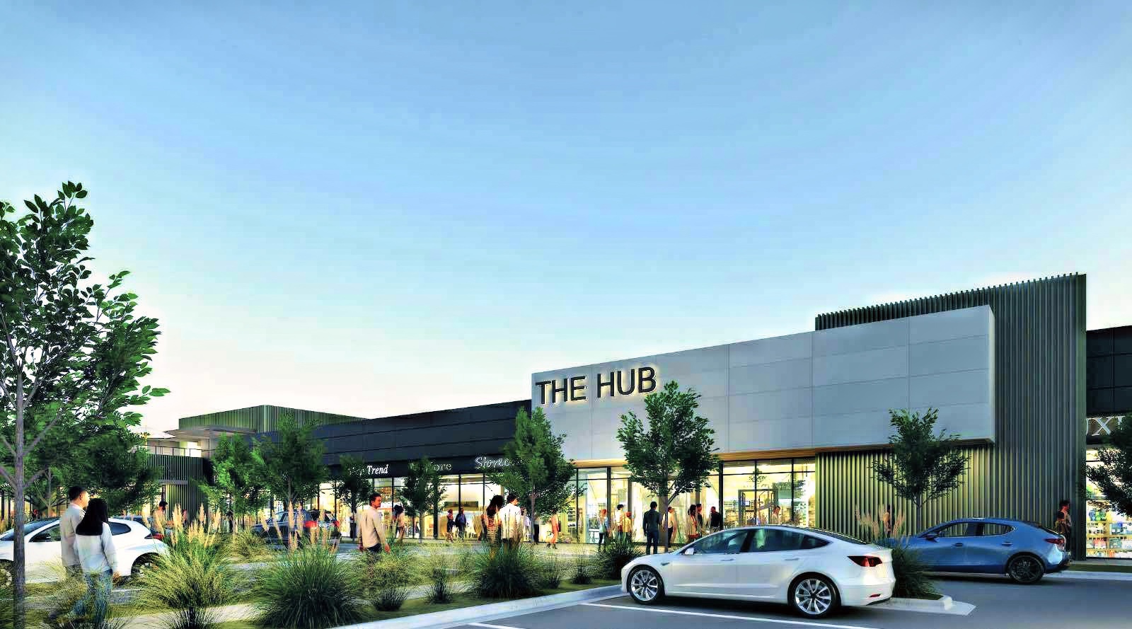 Multi-Tenant Retail Strip Roofing