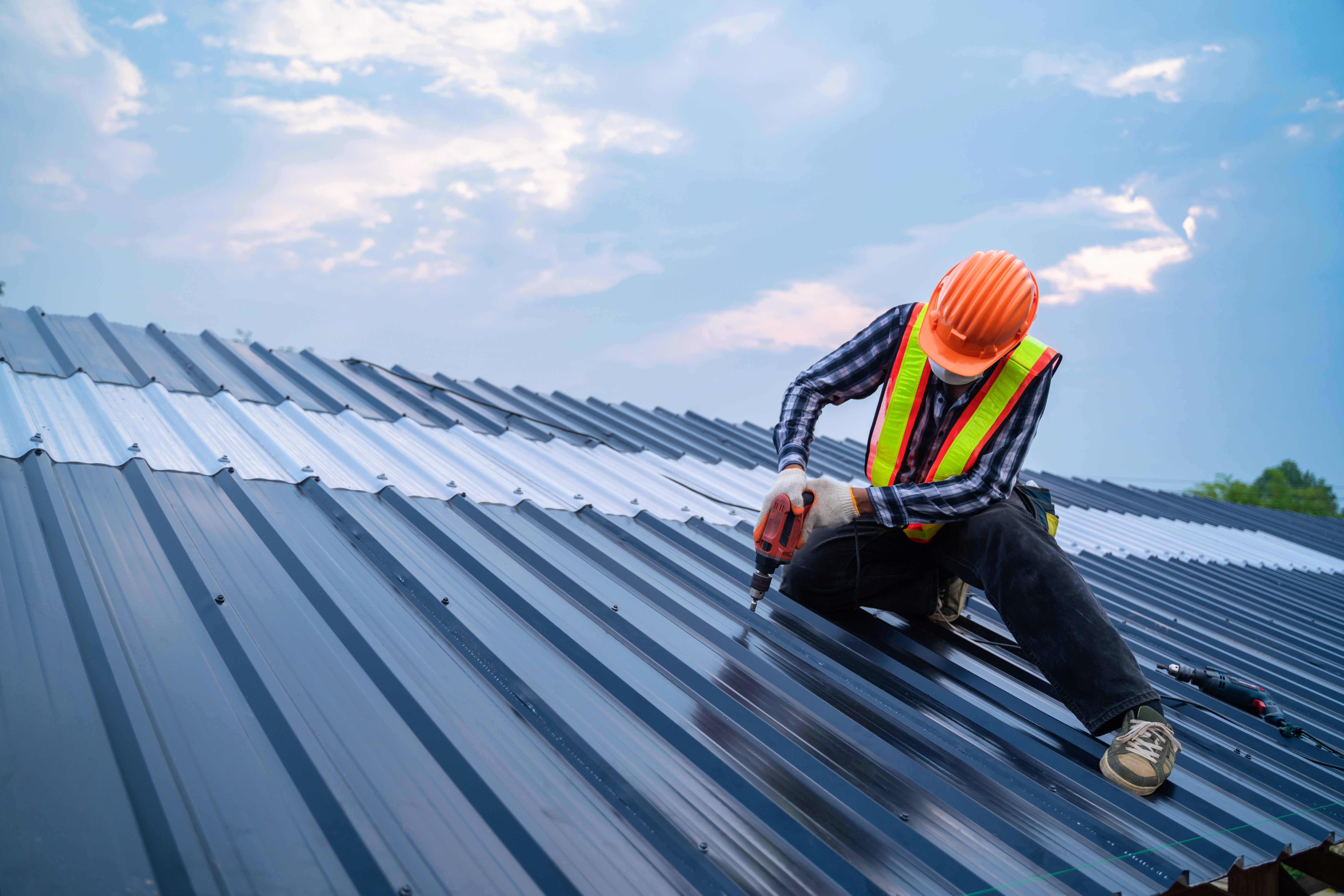 Metal R Panel Roofing